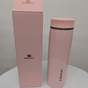 new STANLEY Transit Surround Mug cup 16oz pink velvet Gloss 5hrs hot, 25hrs iced
